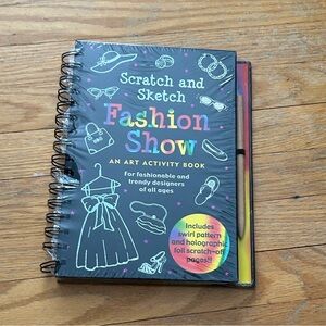 Fashion Show Art Activity Book for Kids